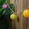 10ct. Multicolor Summer Paper Lantern Patio String Lights
